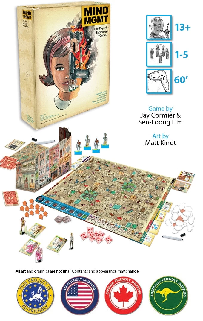 MIND MGMT Deluxe + Secret Missions 2 MIND MGMT Deluxe + Secret Missions - Image 2