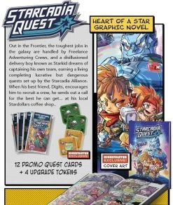 Starcadia Quest Comic + Extras