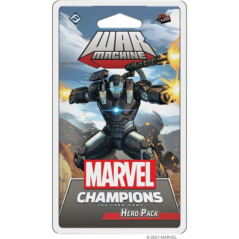 ASMODEE Marvel Champions LCG War Machine Hero Pack 1 ASMODEE Marvel Champions LCG War Machine Hero Pack