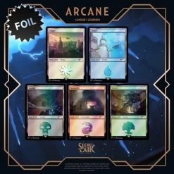 MTG: Secret Lair X Arcane Lands Foil