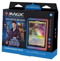 MTG: Doctor Who Commander: Masters Of Evil: The Doctor's Greatest Villains