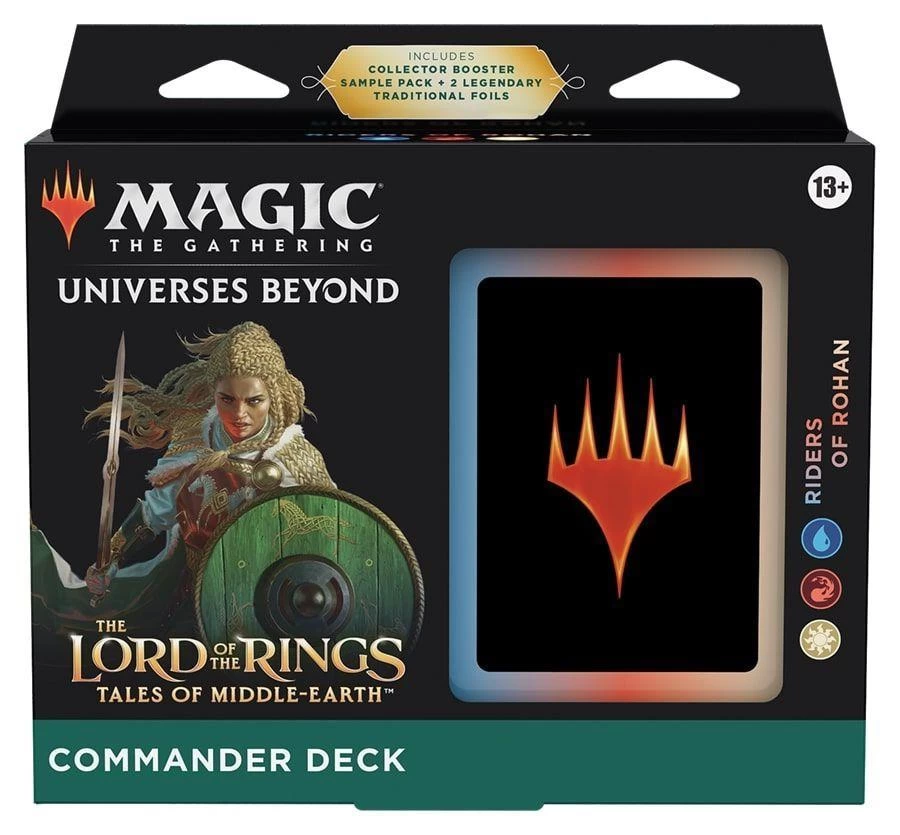 MTG: The Lord Of The Rings: Tales Of Middle-Earth Commander Deck Riders Of Rohan 1 MTG: The Lord Of The Rings: Tales Of Middle-Earth Commander Deck Riders Of Rohan