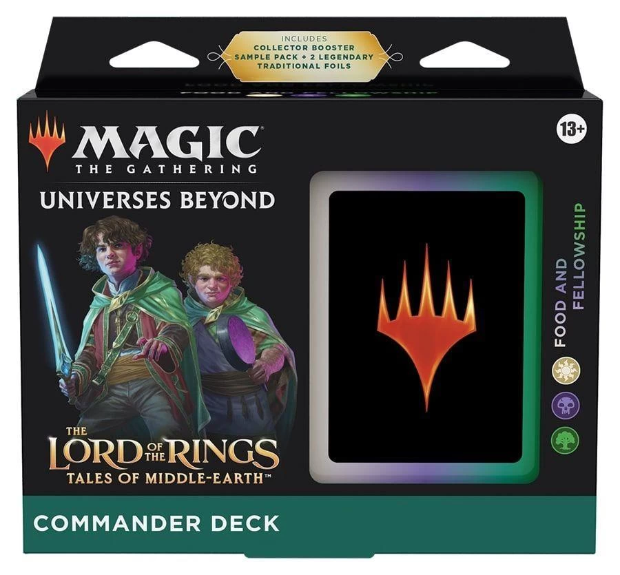 MTG: The Lord Of The Rings: Tales Of Middle-Earth Commander Deck Food & Fellowship 1 MTG: The Lord Of The Rings: Tales Of Middle-Earth Commander Deck Food & Fellowship