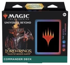 MTG: The Lord Of The Rings: Tales Of Middle-Earth Commander Deck Hosts Of Mordor