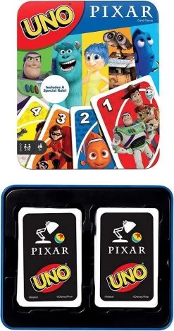 UNO Pixar 25th Anniversary Tin