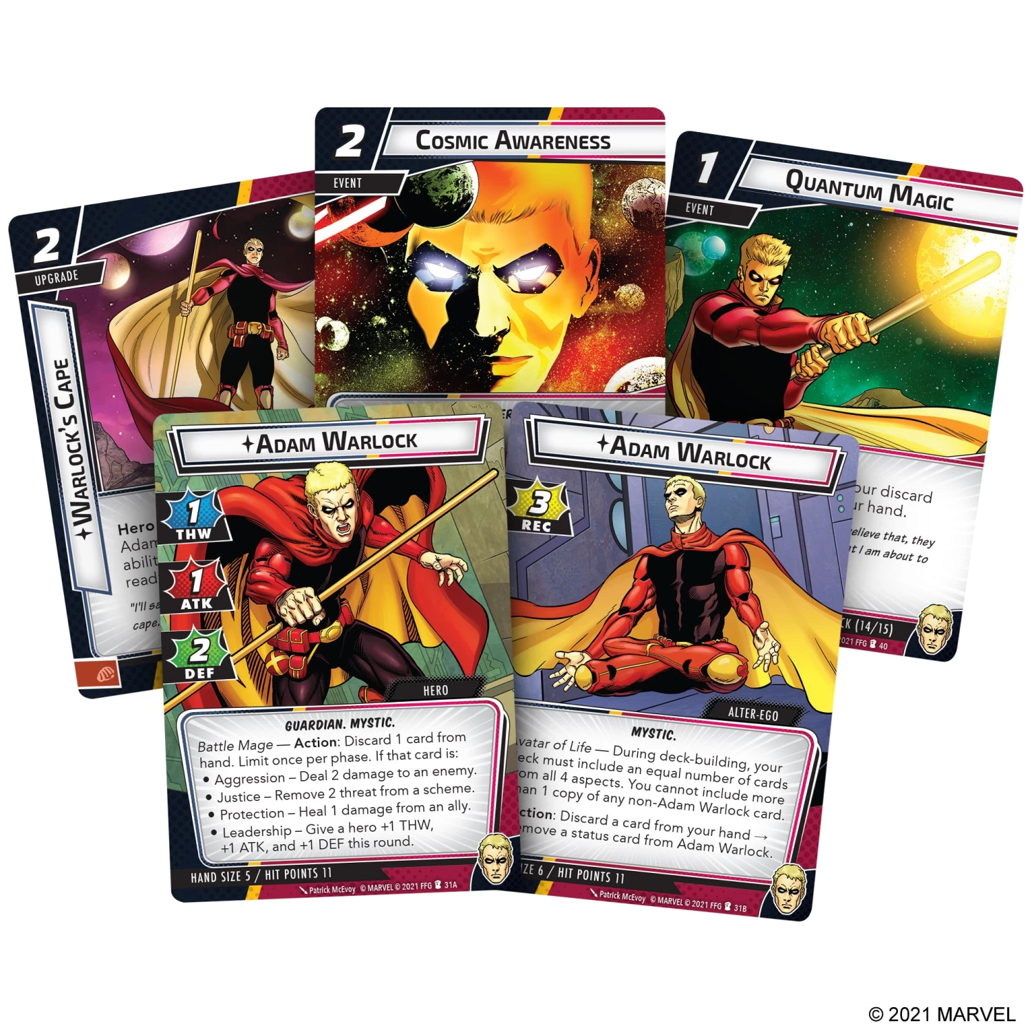 ASMODEE Marvel Champions LCG: The Mad Titan's Shadow Expansion 4 ASMODEE Marvel Champions LCG: The Mad Titan's Shadow Expansion - Image 4