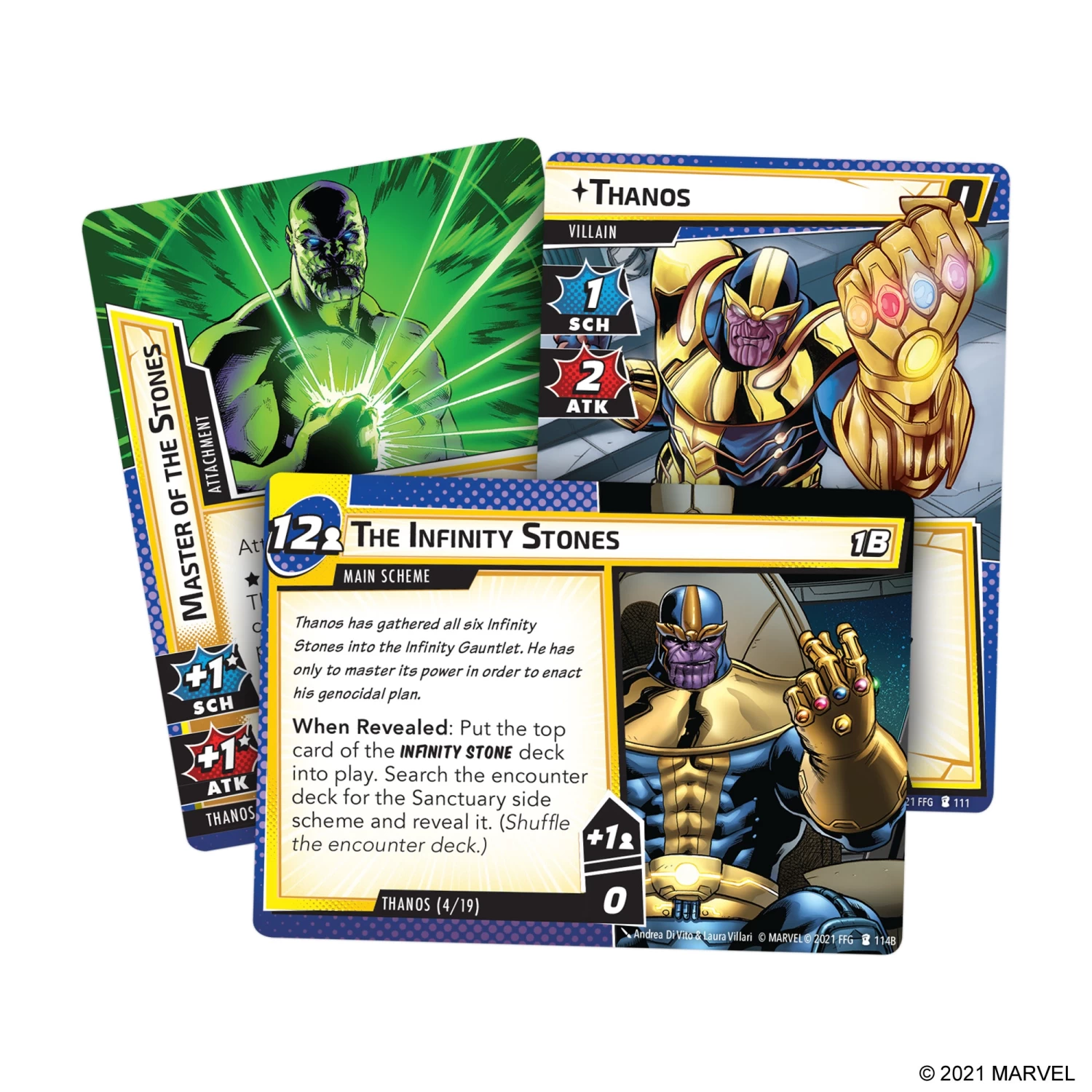 ASMODEE Marvel Champions LCG: The Mad Titan's Shadow Expansion 2 ASMODEE Marvel Champions LCG: The Mad Titan's Shadow Expansion - Image 2