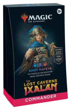 Wizards Of The Coast MTG: The Lost Caverns Of Ixalan Commander Decks -Board Games Store MTGLCI EN CmndrOtrBx 01 01