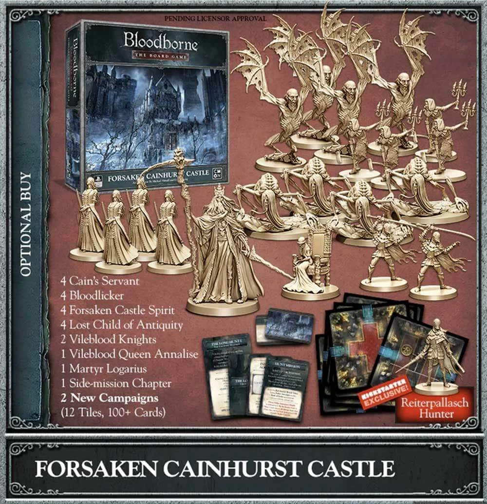 ASMODEE Bloodborne The Board Game Forsaken Cainhurst Castle Extra 2 ASMODEE Bloodborne The Board Game Forsaken Cainhurst Castle Extra - Image 2