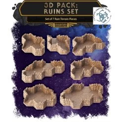 He-Man & The Masters Of The Universe - Clash For Eternia: 3d Pack Nature Set