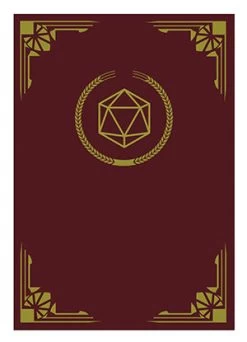 Other Herobook 5e Player Notebook - Garnet Red