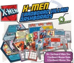 Marvel United X-Men Villain Dashboards