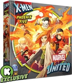 Marvel United X-Men Phoenix Five Kickstarter Edition