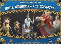 Other Massive Darkness: Heroes & Monster Set – Noble Warriors Vs The Cockatrix