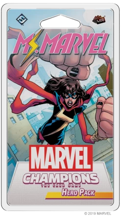 ASMODEE Marvel Champions: The Living Card Game - Ms. Marvel Hero Pack